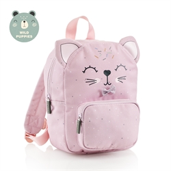 Mini-Rucksack, Rosa Katze - 1 Stk.